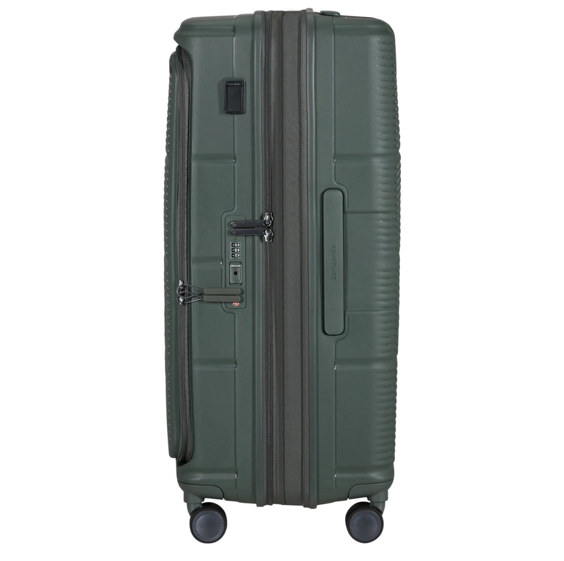 SAMSONITE PARALUX spinner reiskoffer uitbreidbaar  75/28 - olijfgroen