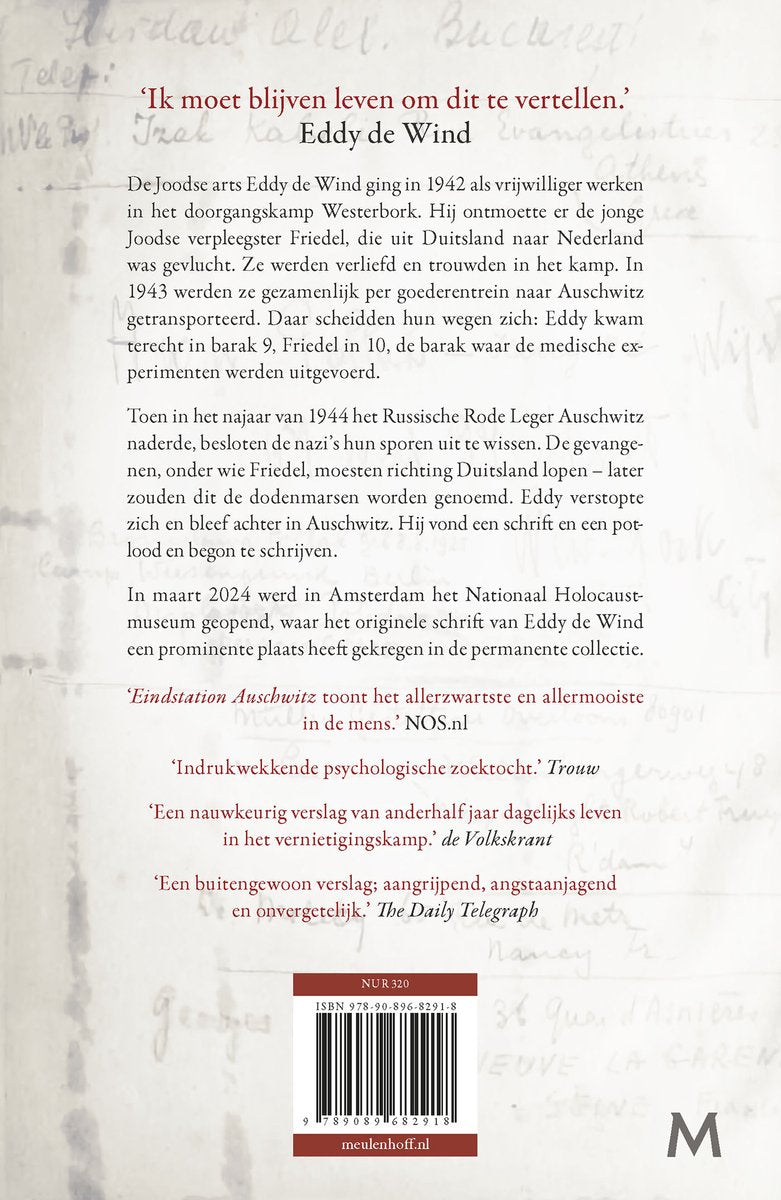 Eindstation Auschwitz - Eddy de Wind