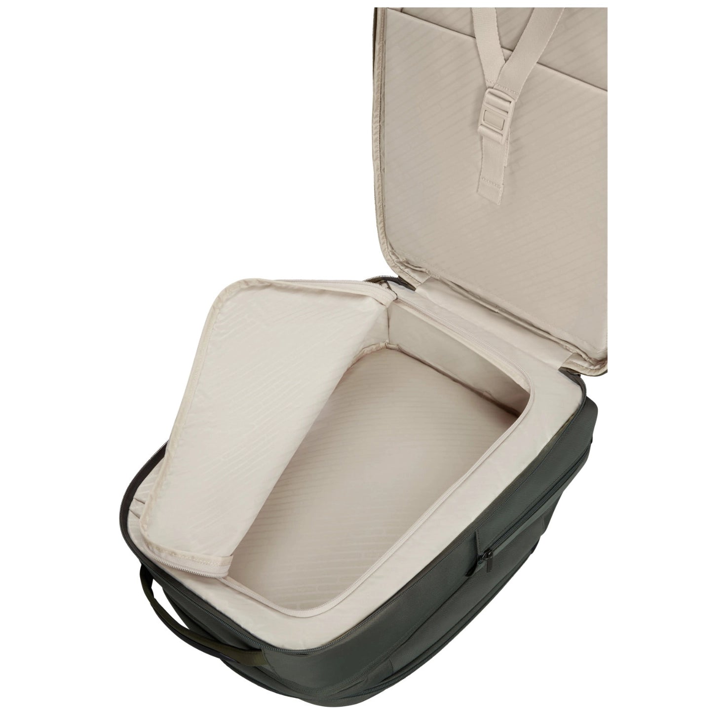 SAMSONITE PARALUX 2-in 1 reisrugzak - olijfgroen 44x31x24cm - 26L