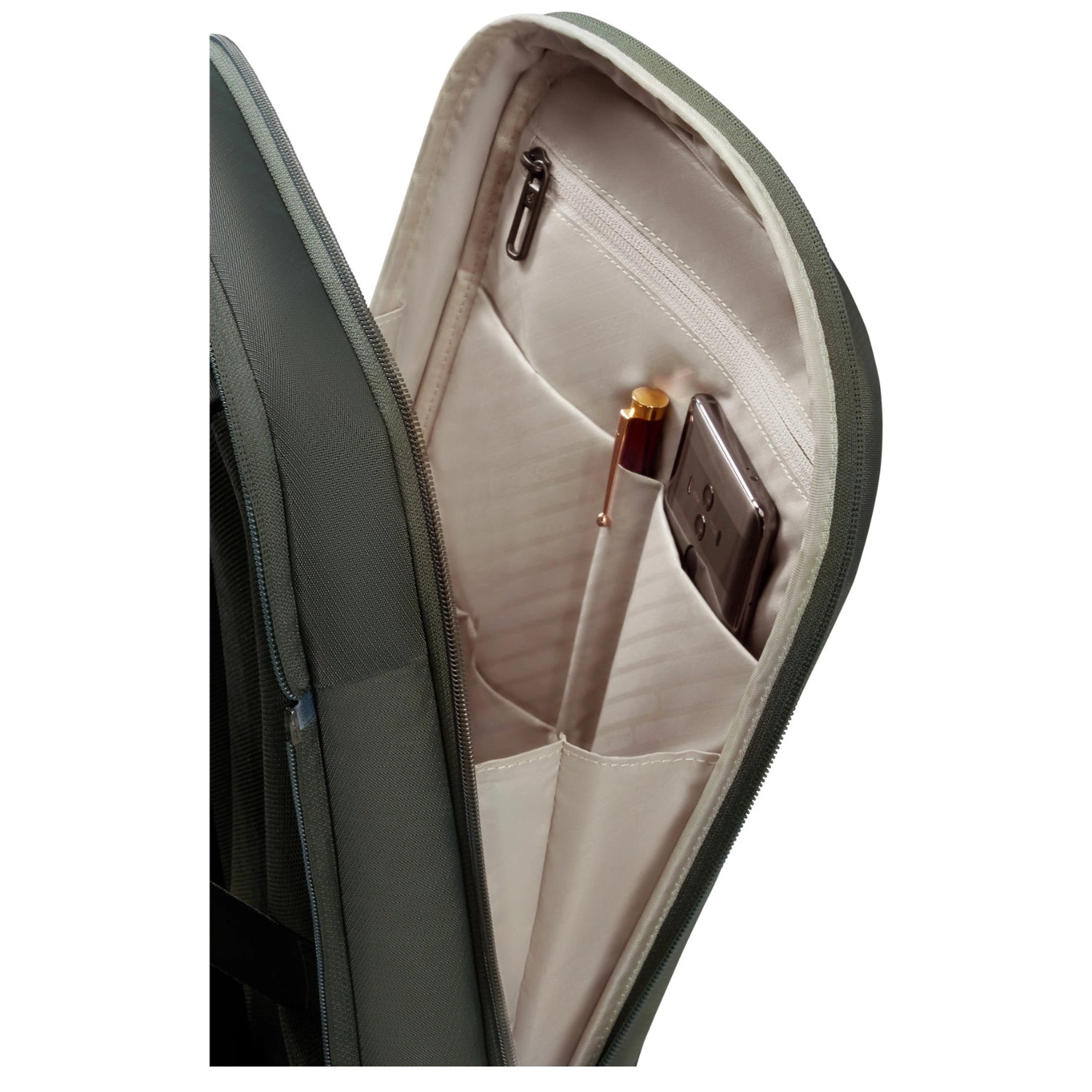 SAMSONITE PARALUX 2-in 1 reisrugzak - olijfgroen 44x31x24cm - 26L