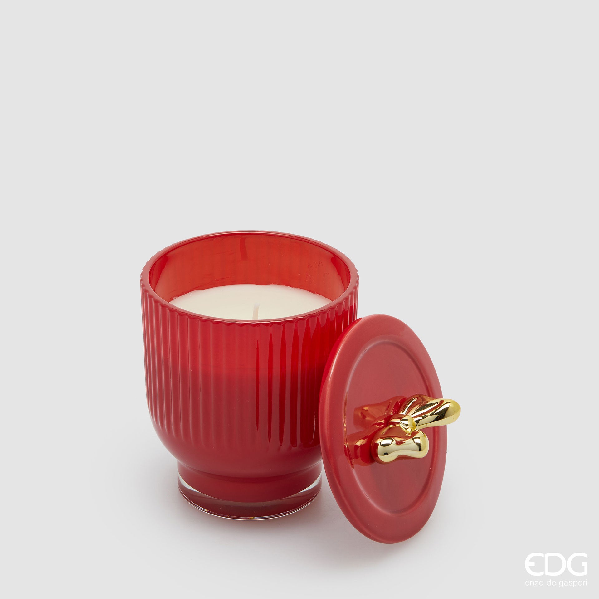 EDG Fiocco geurkaars - 13x9cm - berry fruit