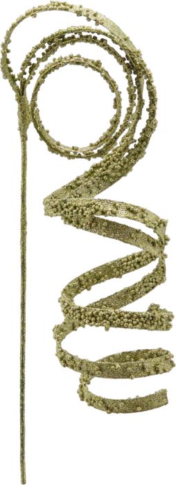 EDG Glitter tak 120cm - l. groen