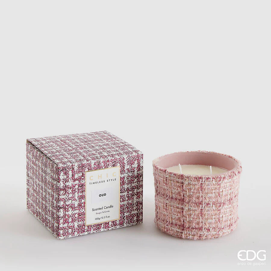 EDG Boucle geurkaars 8,5cm - oud