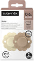 SUAVINEX Wonder fopspeen 2st. - gray cork - 0/6m