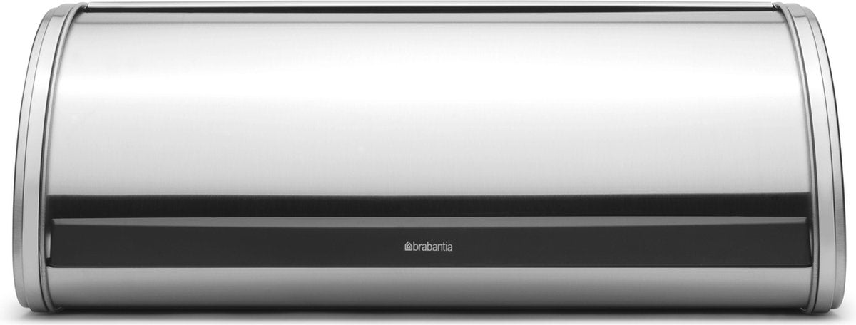 BRABANTIA Broodtrommel m/schuifdeksel - matt steel