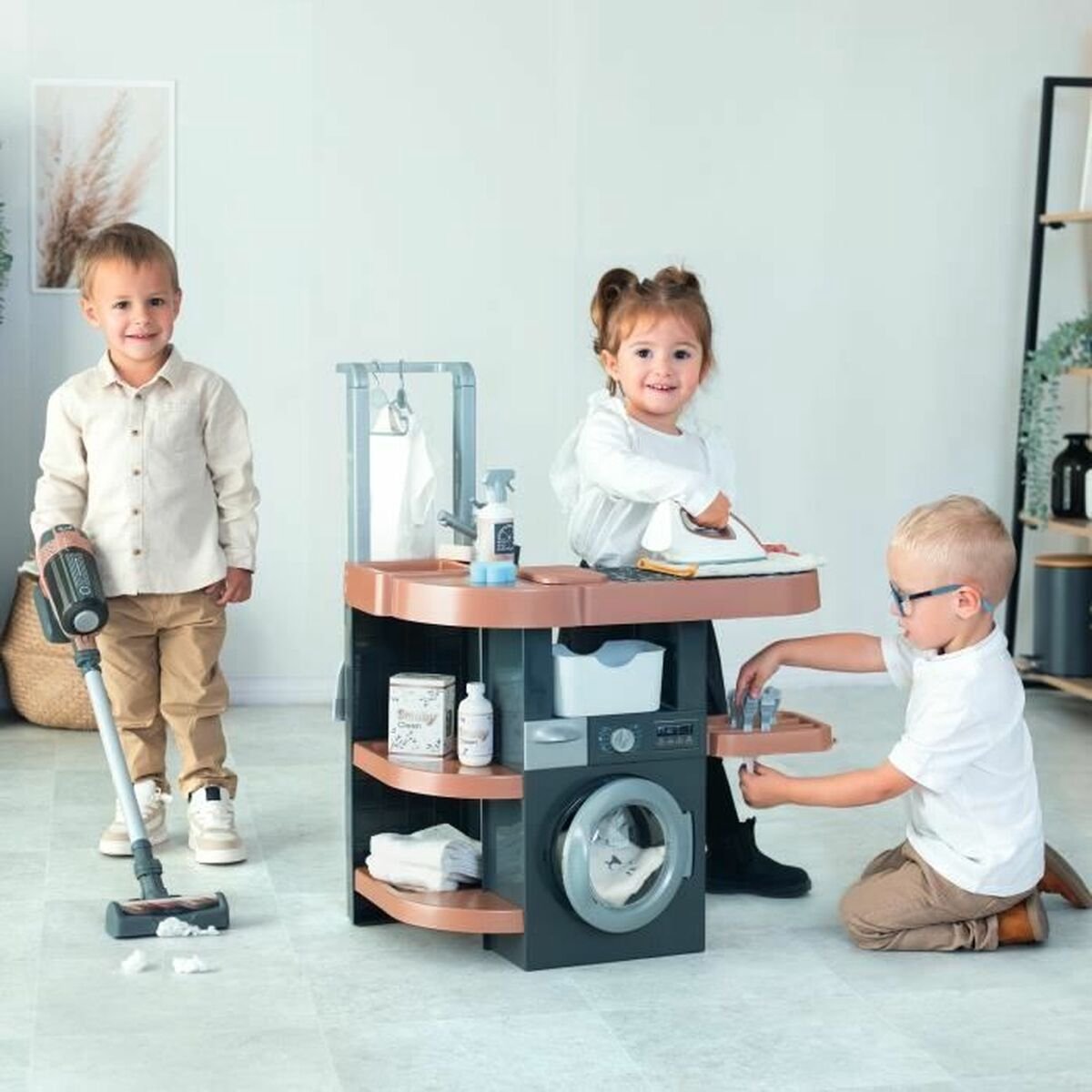 SMOBY Rowenta wash & clean laundry set - wasruimte