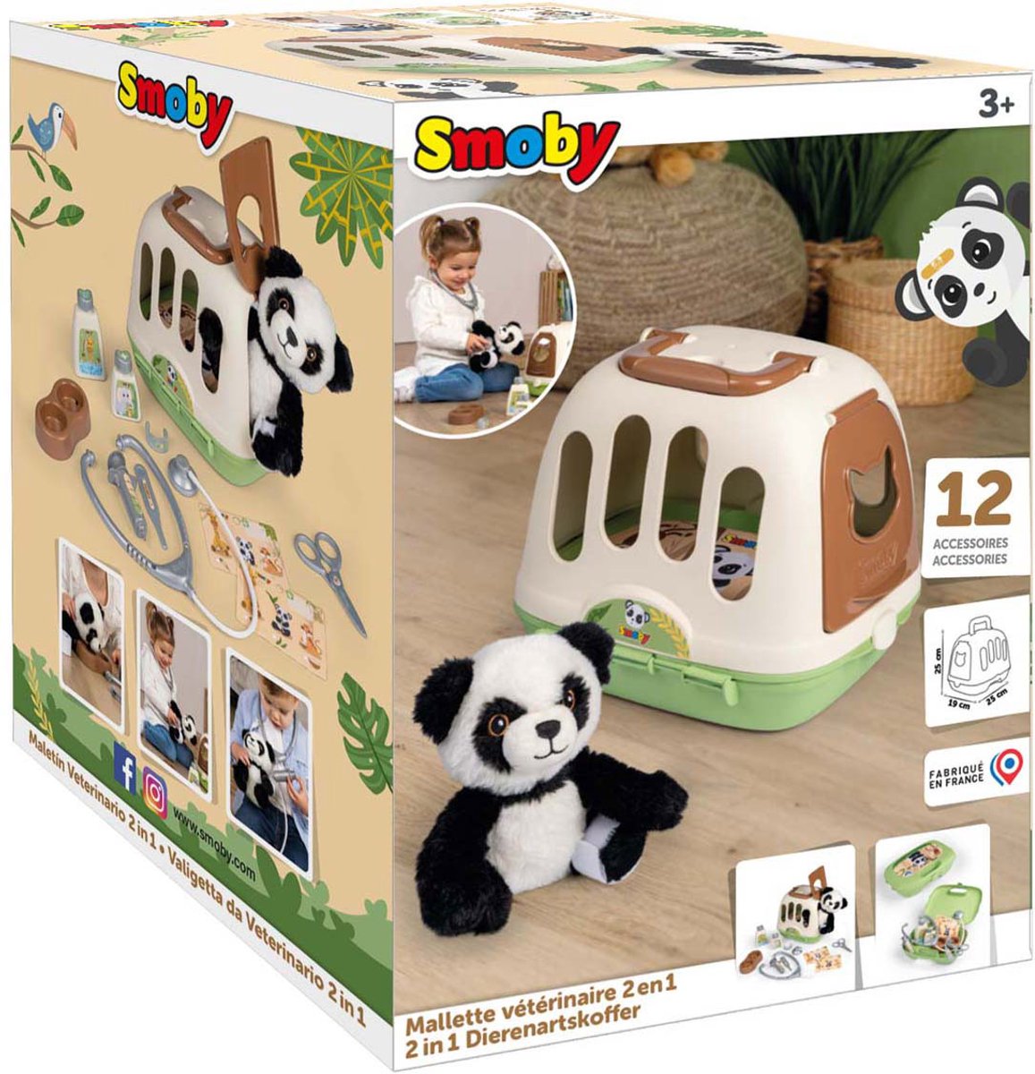 SMOBY Dierenarts kit - panda