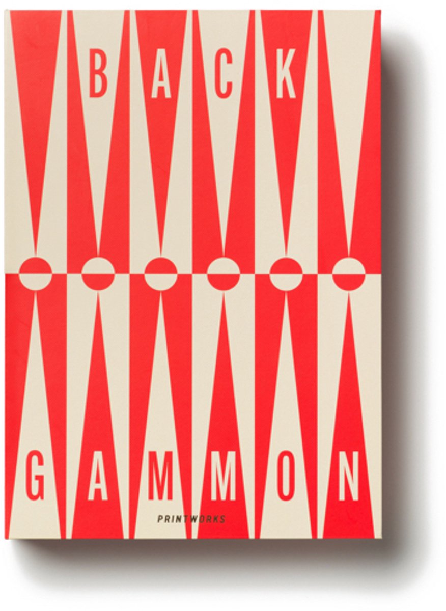PRINTWORKS Classic bordspel - Art of Backgammon