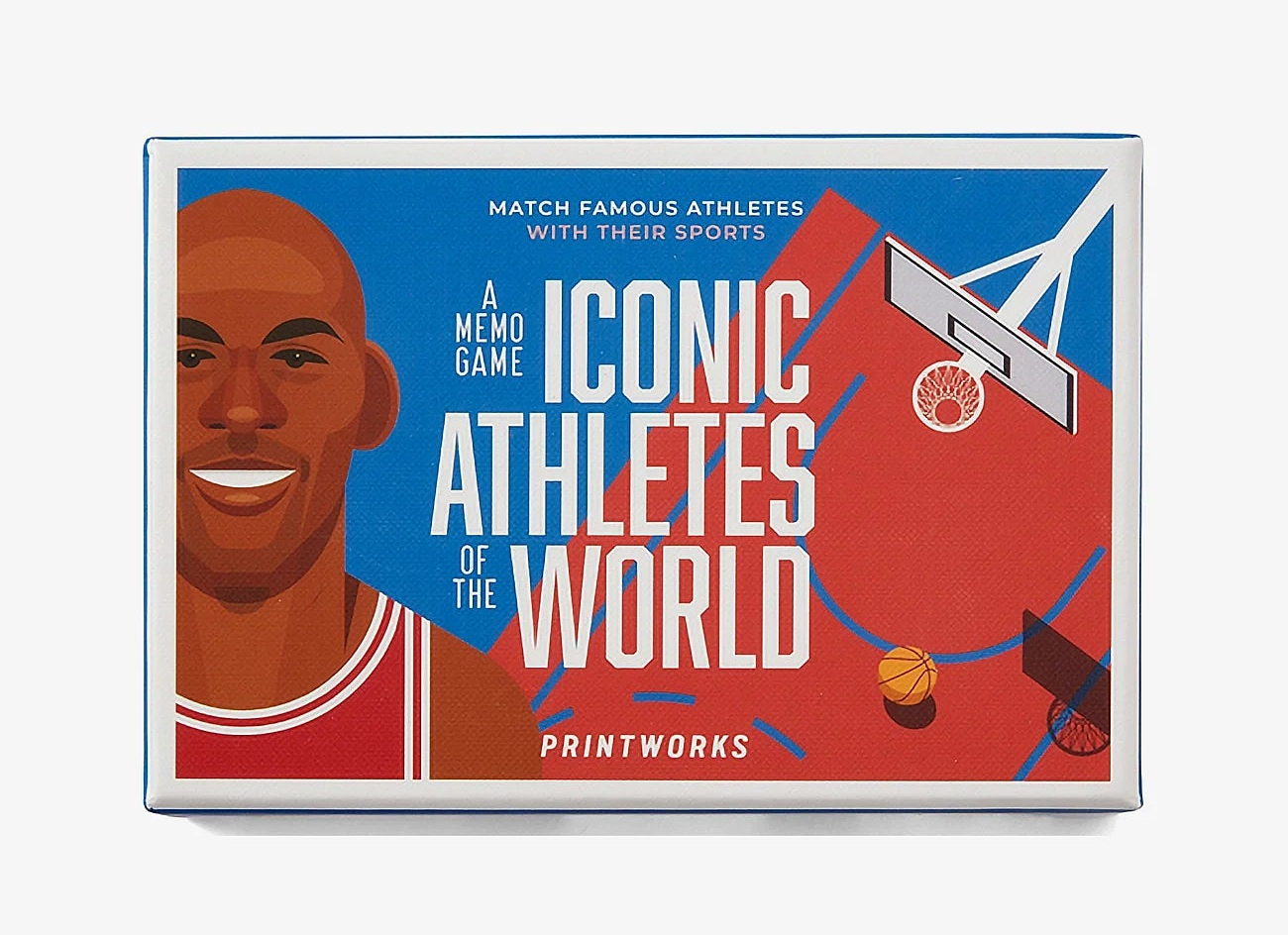 PRINTWORKS Memo spel - Iconic Athletes