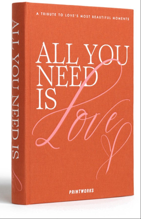 PRINTWORKS Fotoboek - All You Need Is Love