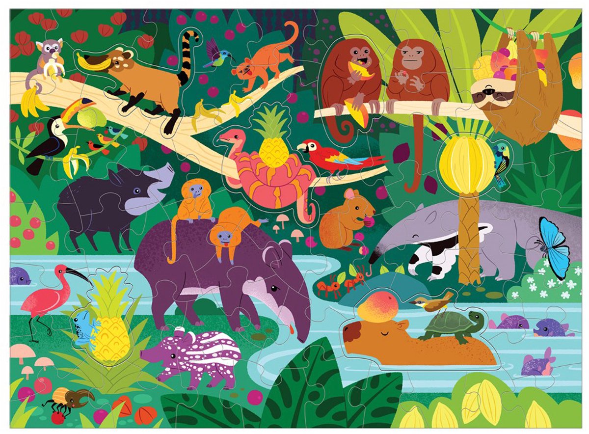 MUDPUPPY puzzel scratch/sniff - Fruity Jungle 60st