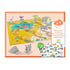 DJECO Knutselset herbruikbare 3D stickers - dieren