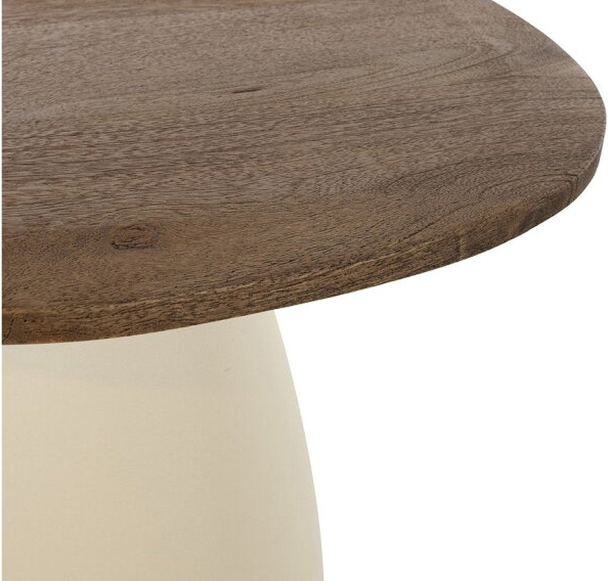 Cornetto salontafel organisch - 86x76x40cm - mango malaga brown