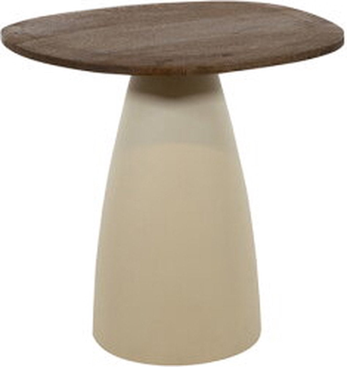 Cornetto salontafel organisch - 50x43x50cm - mango malaga brown