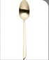 Eternum ORCA koffielepels - 6stuks - matt champagne