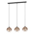 Eglo ARISCANI 1 hanglamp - 3x E27 - Zwart