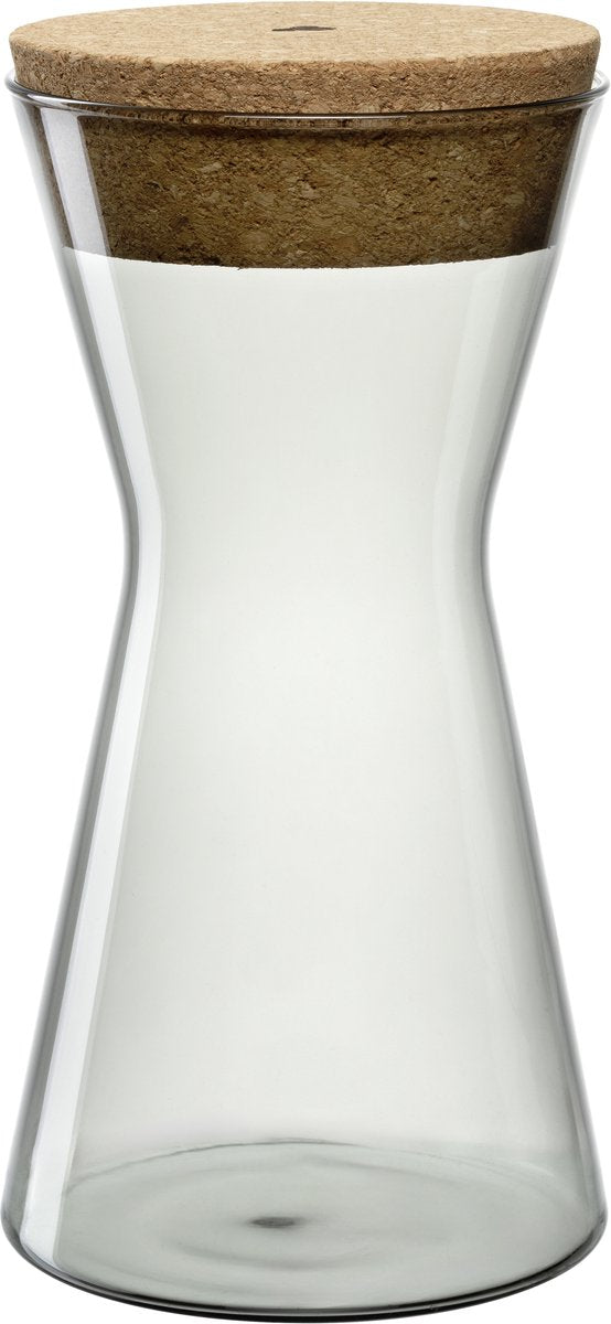 LEONARDO Forma X voorraadpot 22cm - grijs