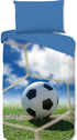 GOOD MORNING Dekbedovetrek 140x220cm - mauritz - voetbal