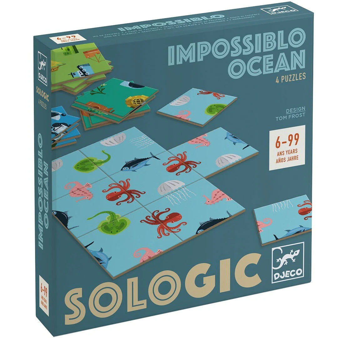 DJECO Sologic Impossiblo puzzel - oceaan