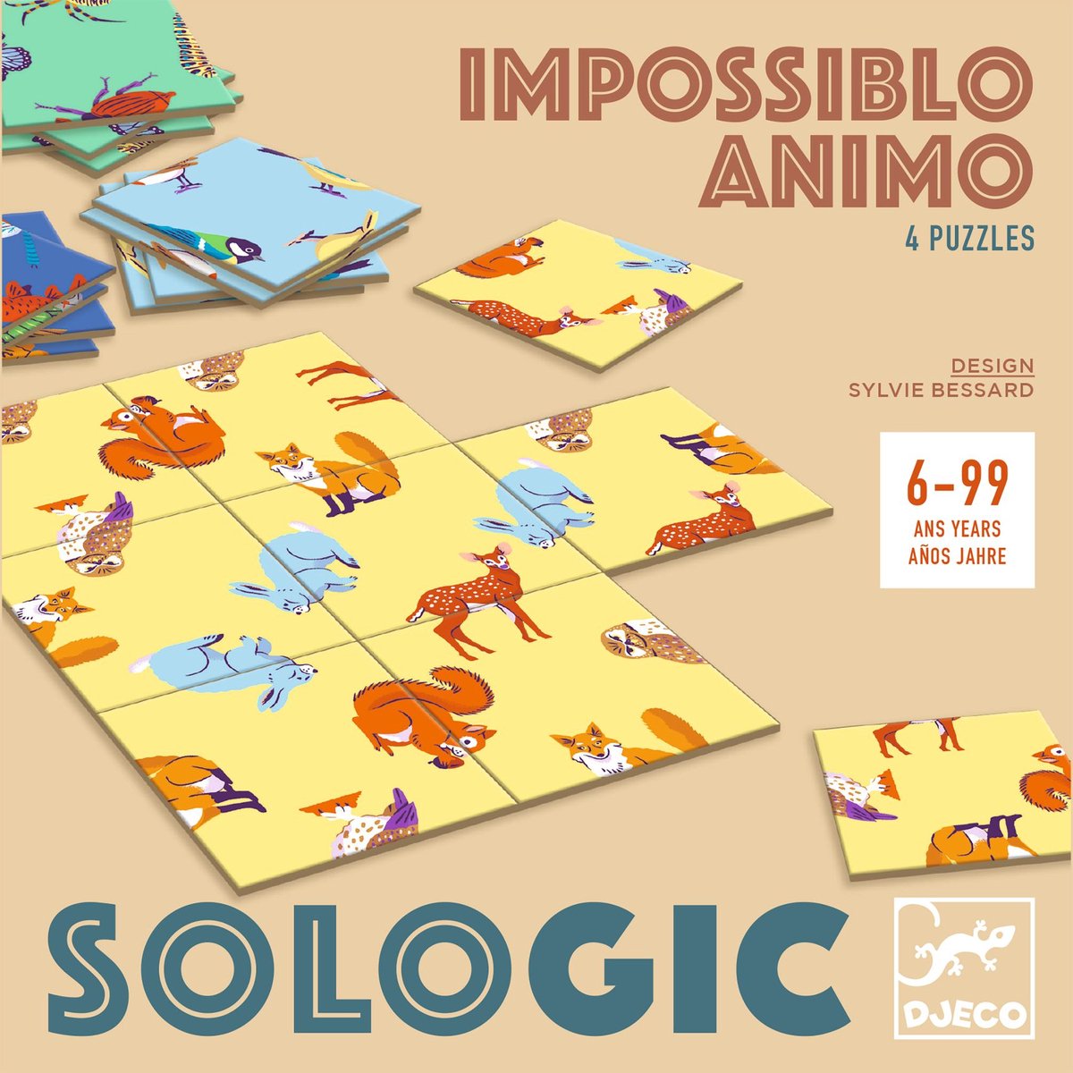 DJECO Sologic Impossiblo puzzel - animo