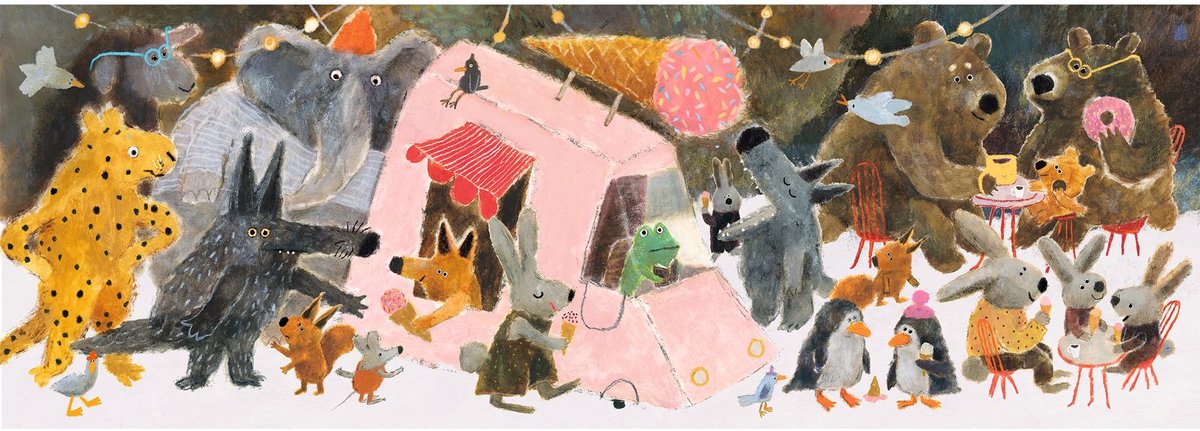 DJECO Galerij puzzel - Het park