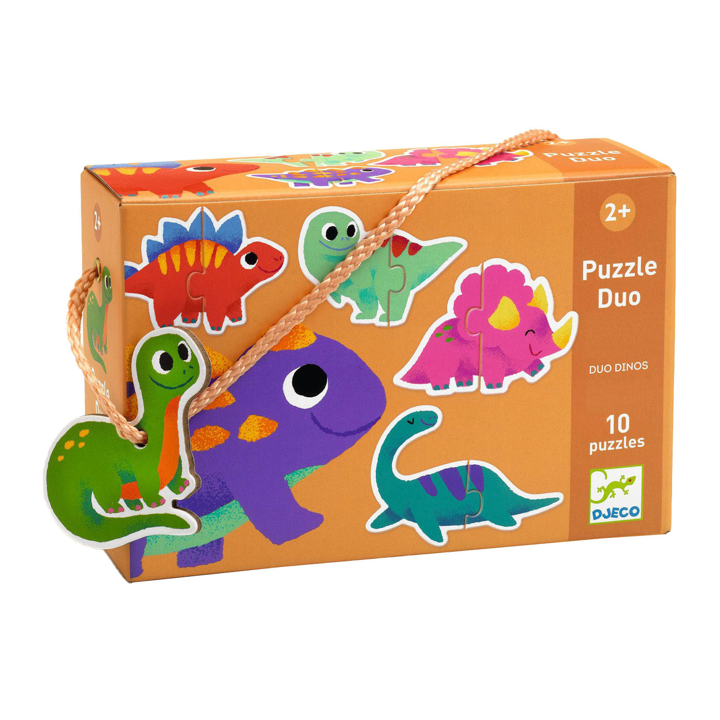 DJECO Puzzel duo - Dino's