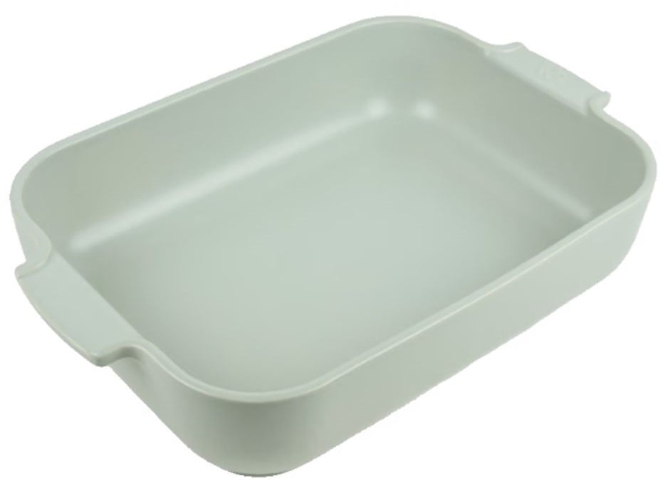 PEUGEOT APPOLIA vierkante ovenschaal 36cm - saliegroen