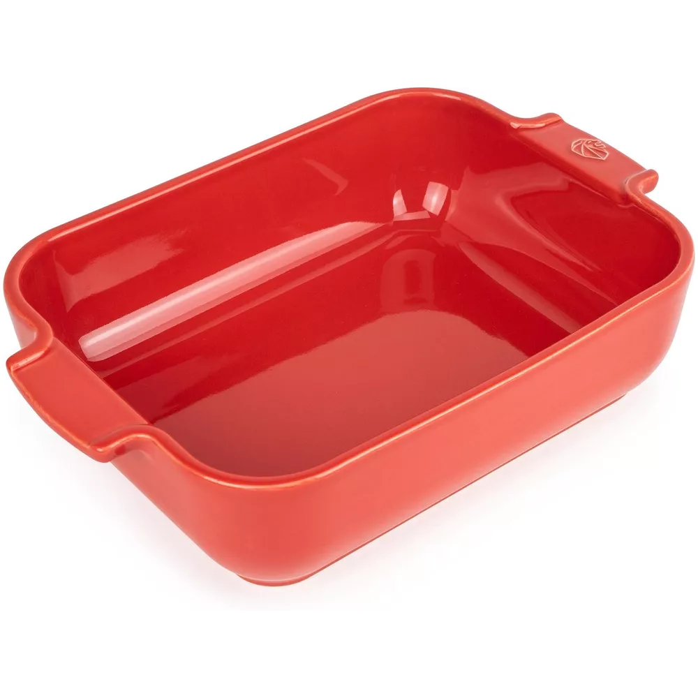 PEUGEOT rechthoekige ovenschaal 25cm - rood