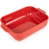 PEUGEOT rechthoekige ovenschaal 25cm - rood