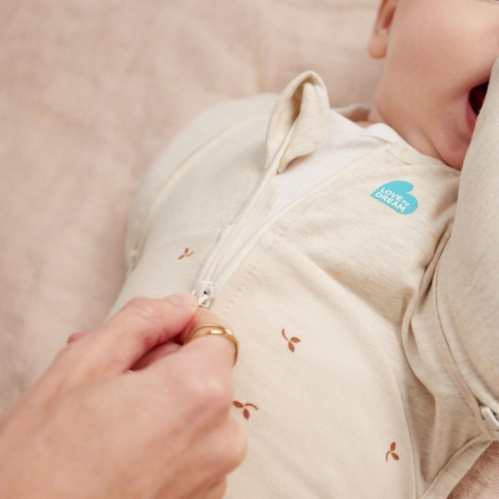 LOVE TO DREAM Inbakerslaapzak fase 2 TOG 1.5 - M - Oat Twigs