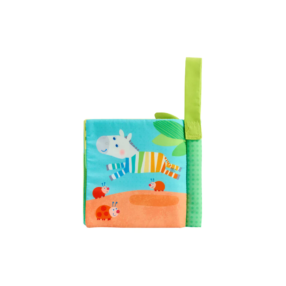 HABA stoffen boek - zebra