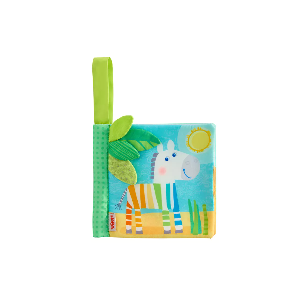 HABA stoffen boek - zebra