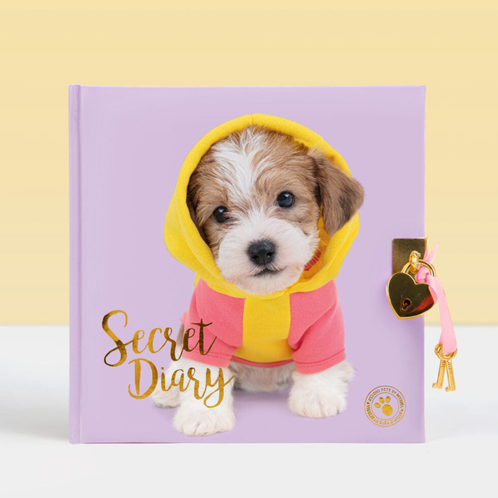 STUDIO PETS Puppy Jack Russel - Dagboek met slot