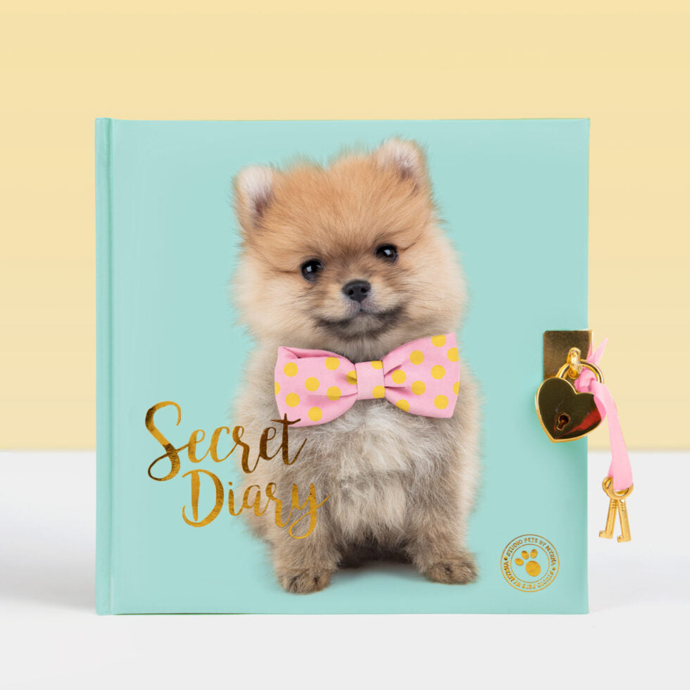 STUDIO PETS Pomerianian Pompom - Dagboek met slot