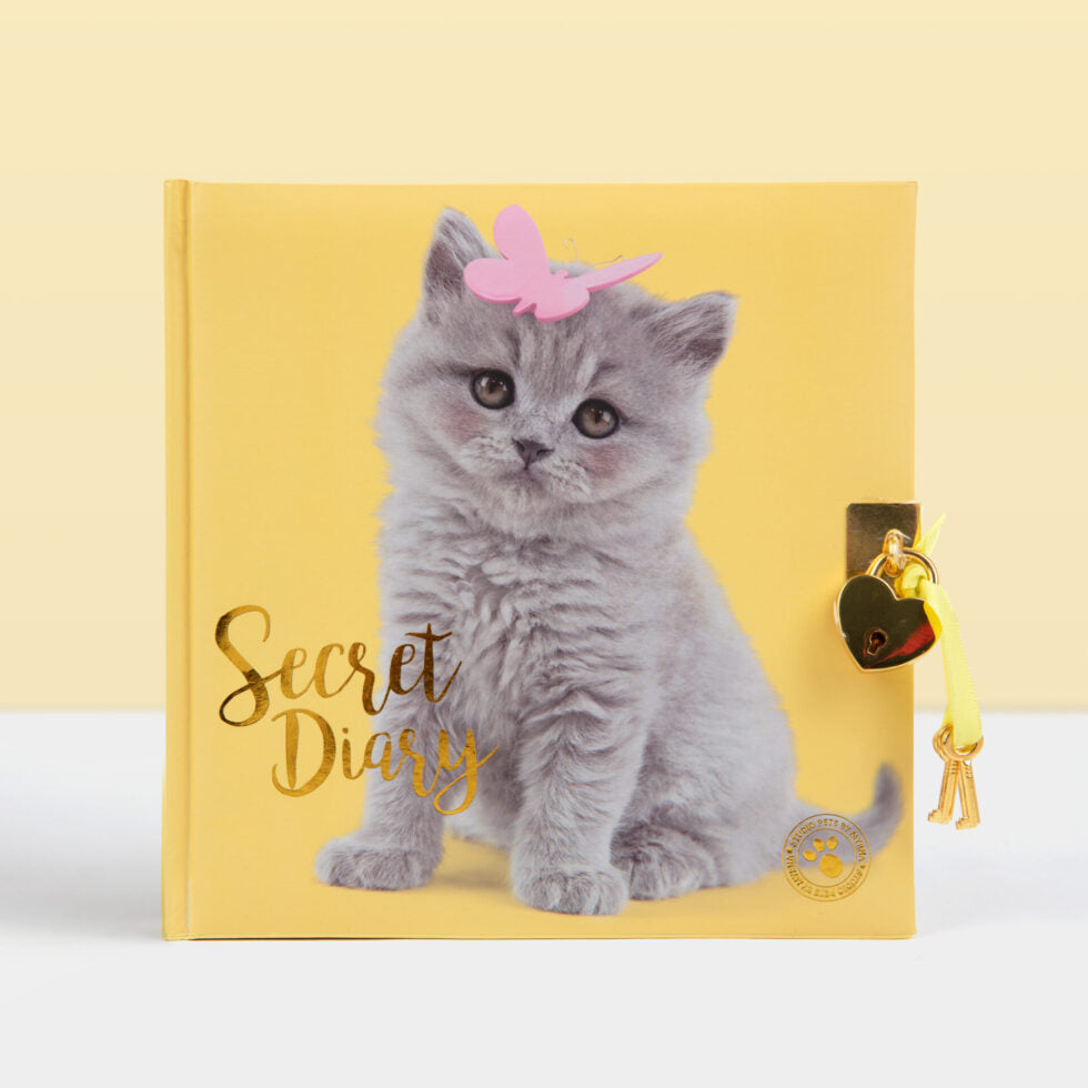 STUDIO PETS Brits langhaar Missy - Dagboek met slot