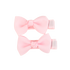 BUSY LIZZIE Haarspelden - mini strikjes - powder pink