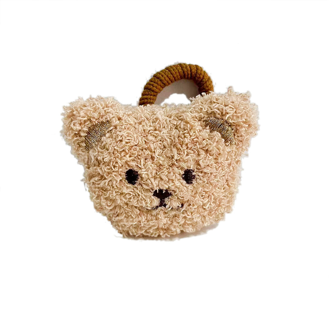 BUSY LIZZIE Haarelastiek - Beer - beige