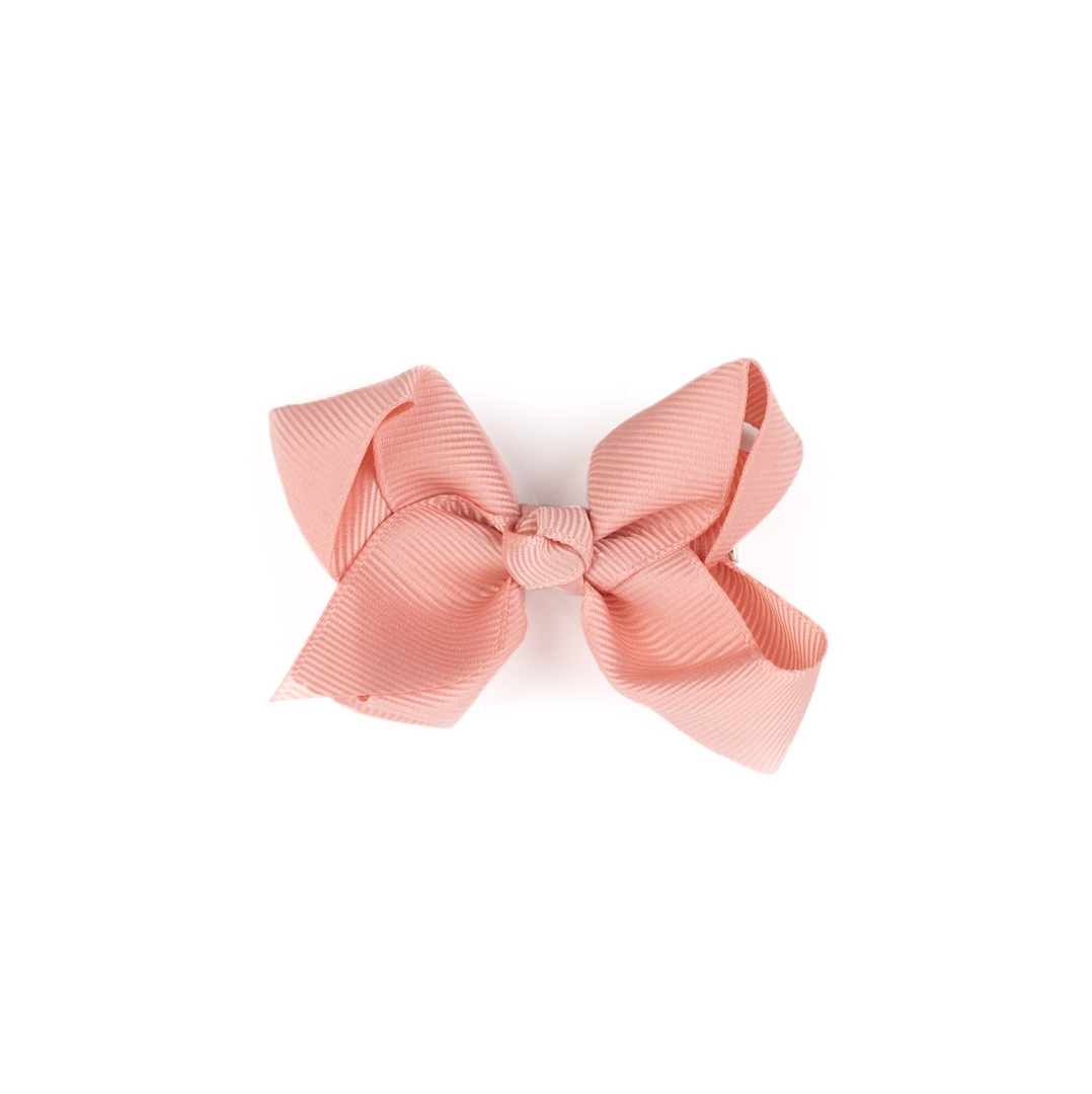 BUSY LIZZIE Haarspelden - Strik - koraal roze