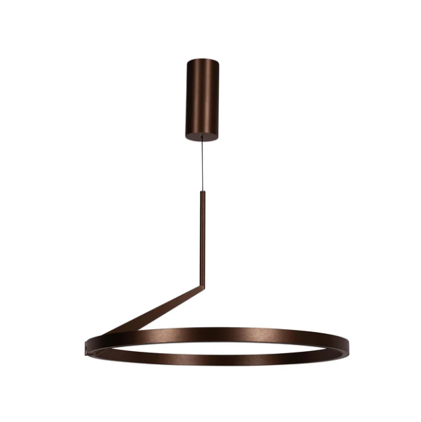 Lucide APPLAUSE - Hanglamp - D60 cm -  Koffie