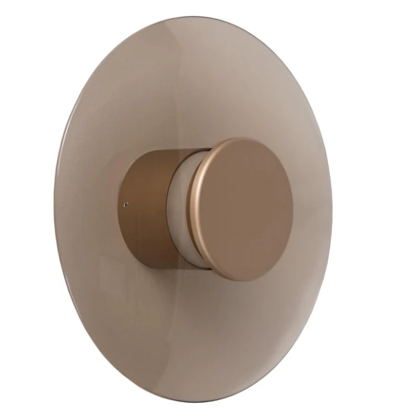 Lucide SANTIAGO - Wandlamp - D23 cm - Amber