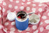 Lunchbox thermisch + lepel 800ml - blue