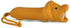 RABBIT & FRIENDS Silicone flashlight - lion