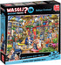 JUMBO Puzzel 1000st.- Wasgij Mystery 28 - Kat en muis spel