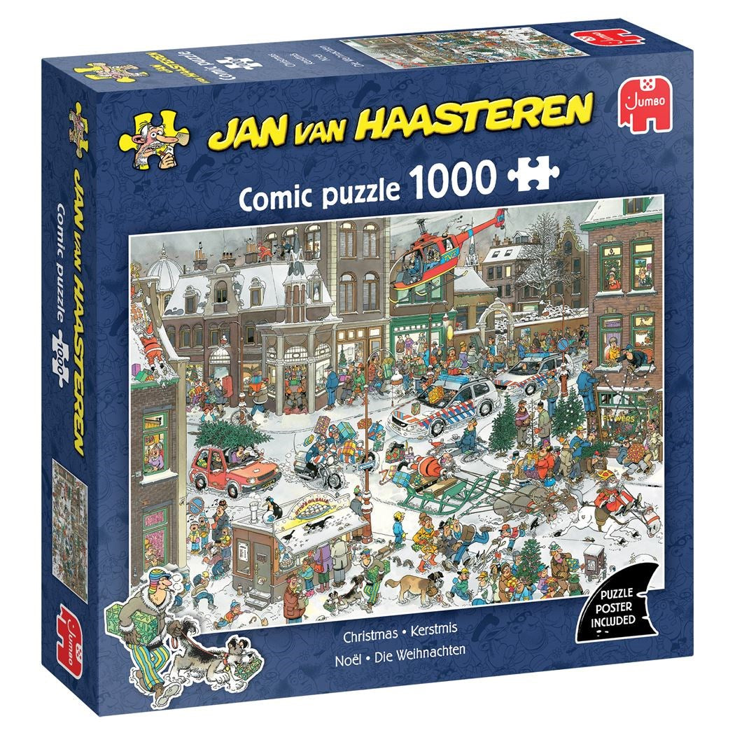 JUMBO Puzzel 1000st.- Jan van Haasteren - Kerstmis