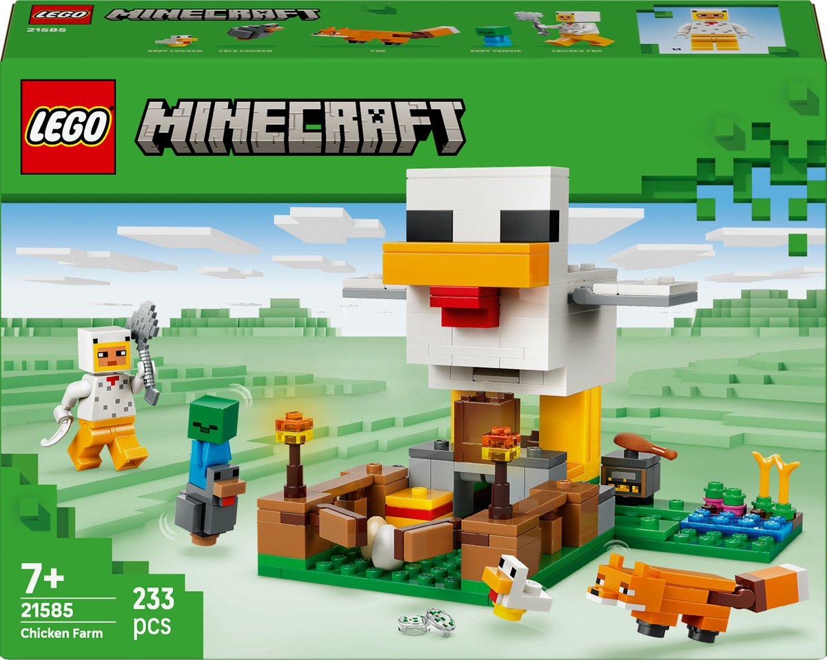LEGO Minecraft 21585 - kippenboerderij