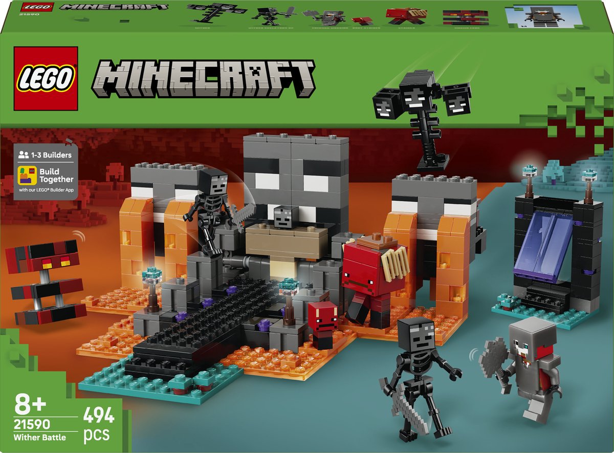 LEGO Minecfraft 21590 - de witherstrijd