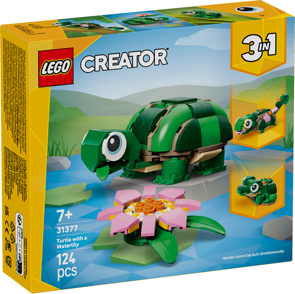 LEGO Creator 31377 - schildpad met waterlelie