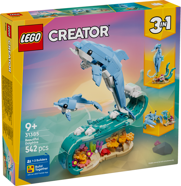 LEGO Creator 31385 - zeedieren - prachtige dolfijnen