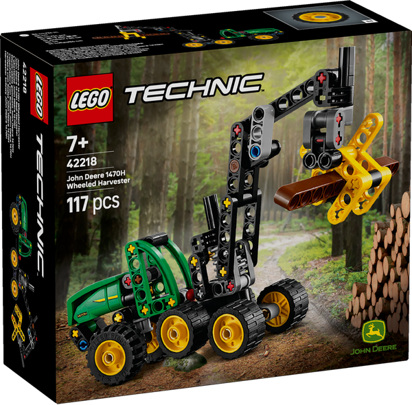 LEGO Technic - John Deere 1470H houtoogstmachine