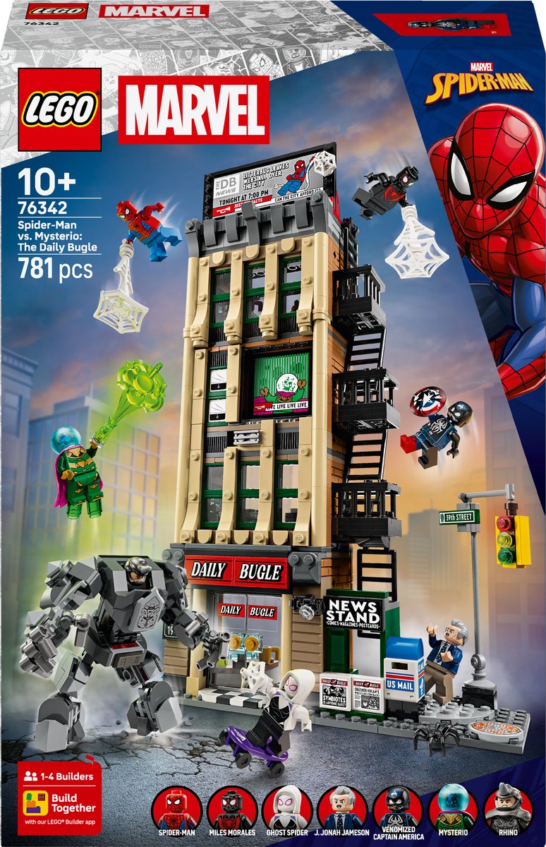 LEGO Marvel 76342 - Spider Man vs. Mysterio - daily bugle
